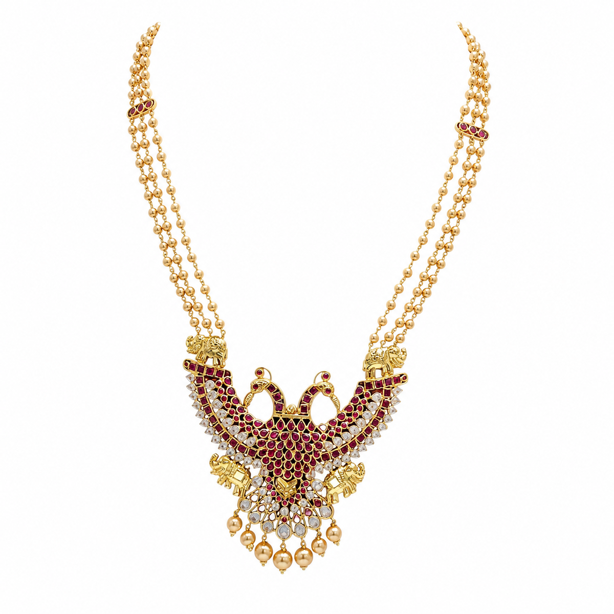Semi Precious Long Necklace