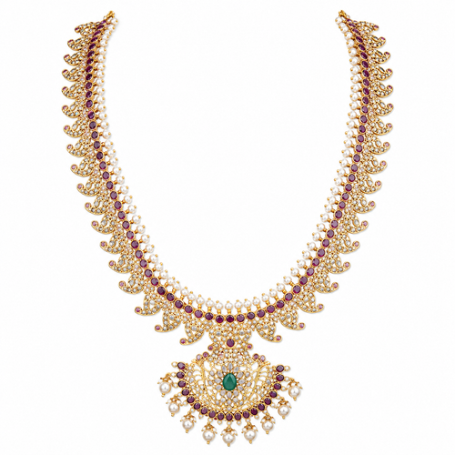 Semi Precious Long Necklace