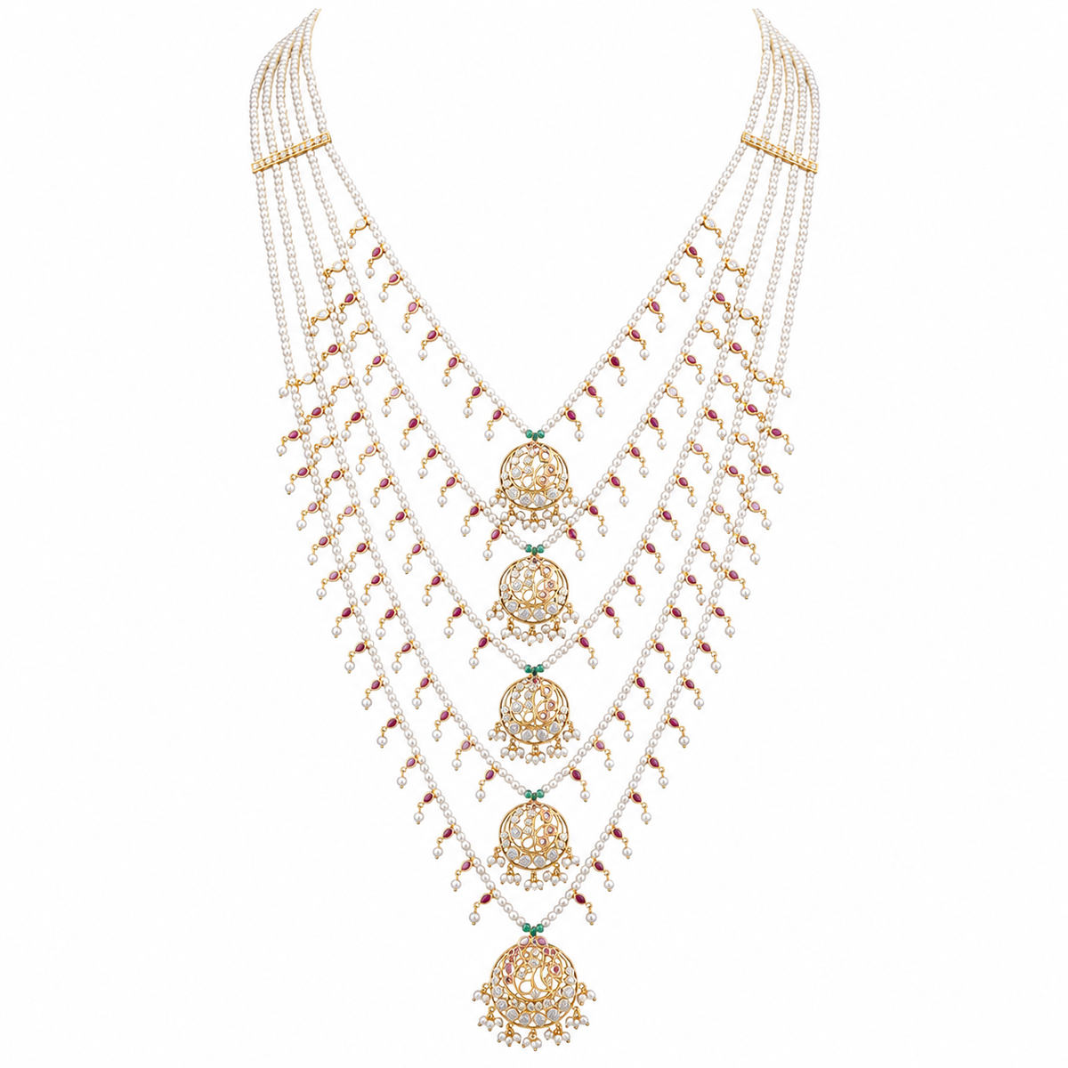 Semi Precious Long Necklace