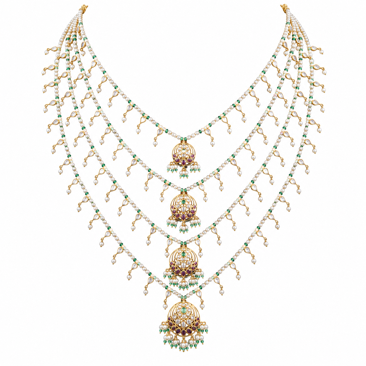 Semi Precious Long Necklace