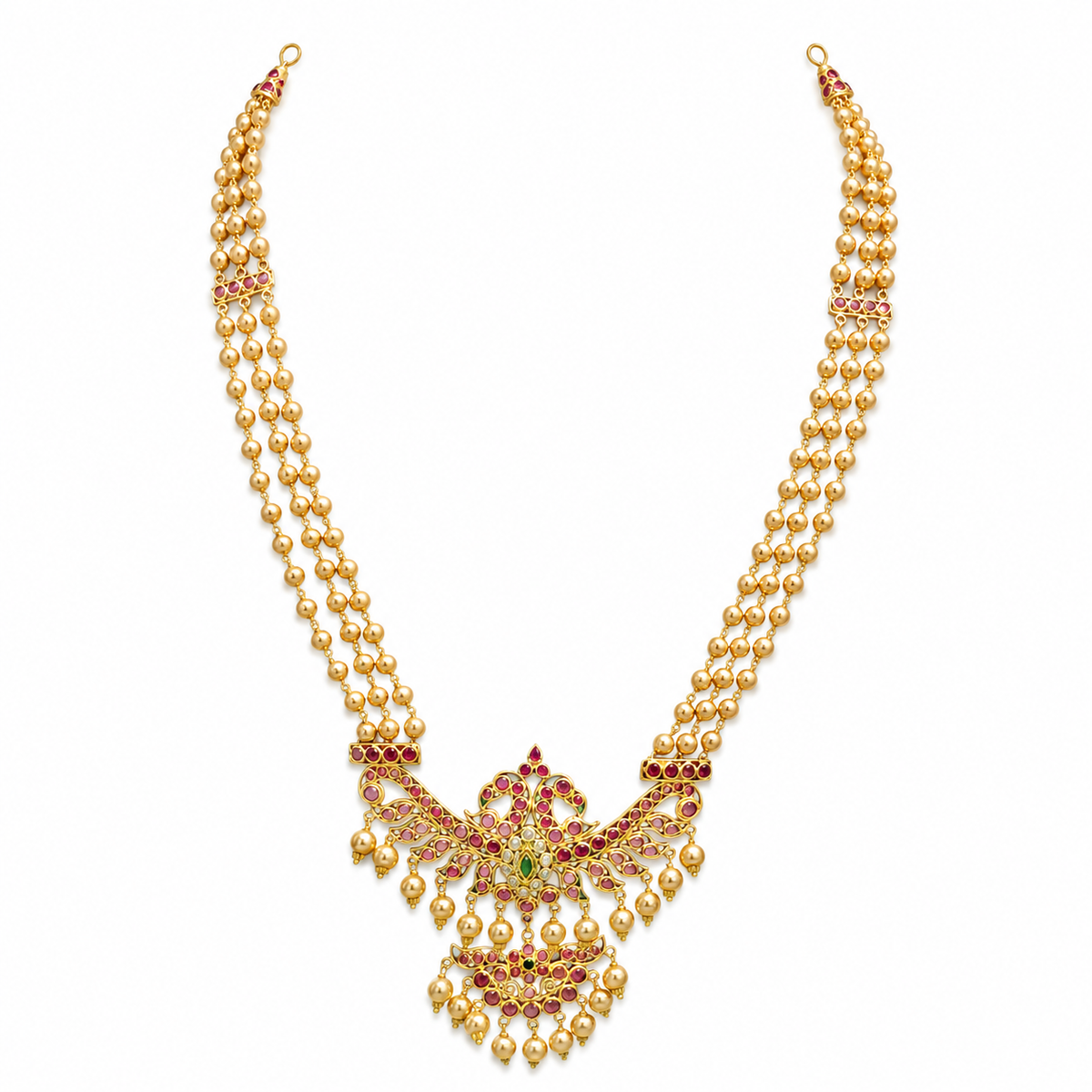 Semi Precious Long Necklace