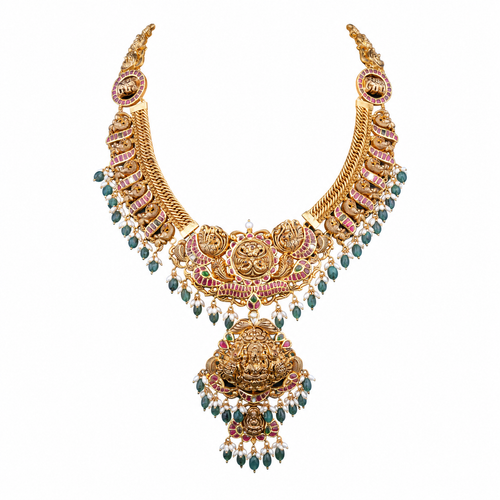 Semi Precious Long Necklace