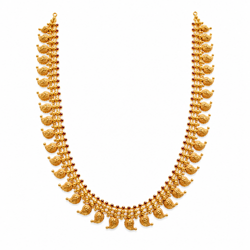 Semi Precious Long Necklace