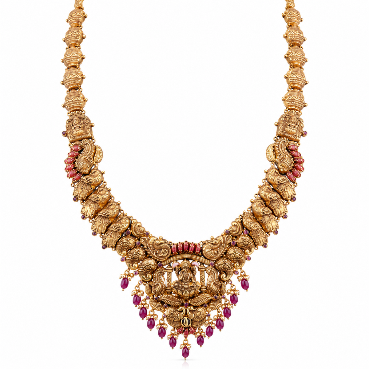 Semi Precious Long Necklace