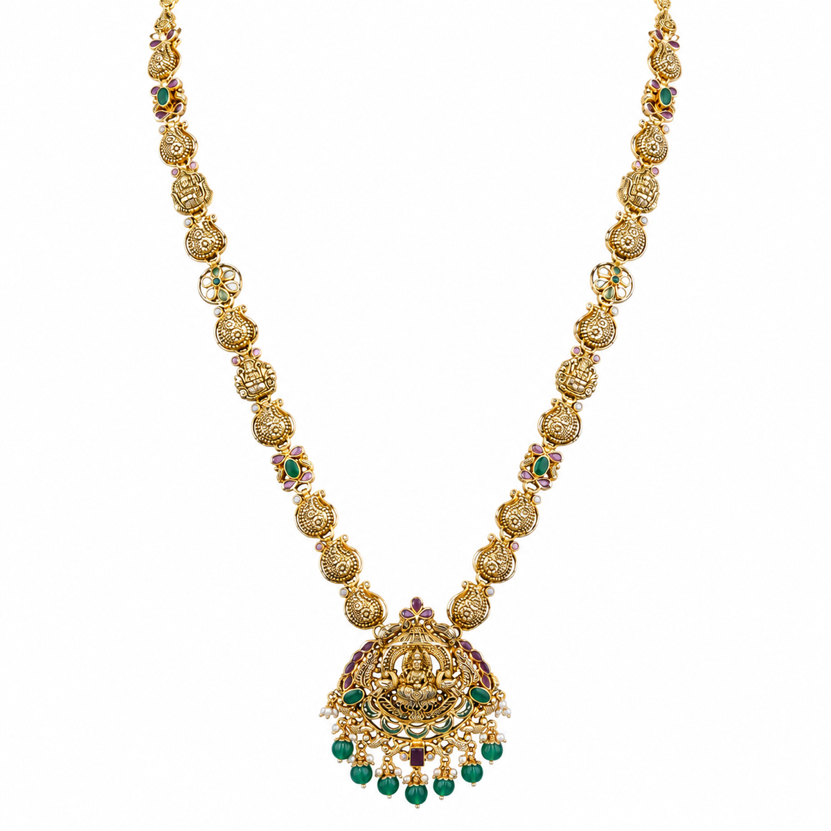 Semi Precious Long Necklace