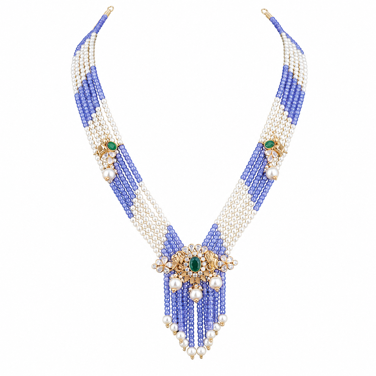 Semi Precious Beaded Necklace