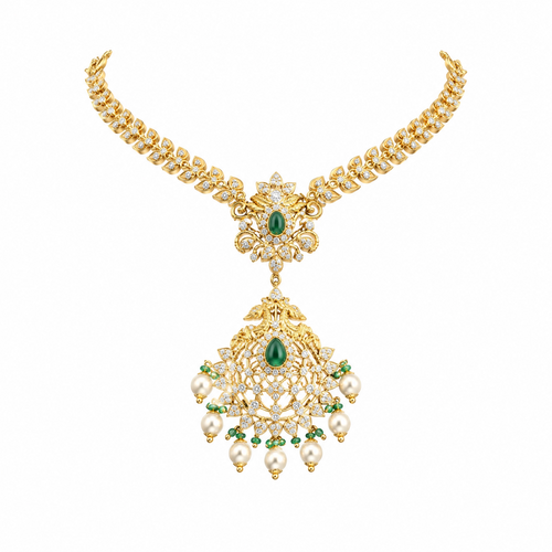 Semi Precious Short Necklace