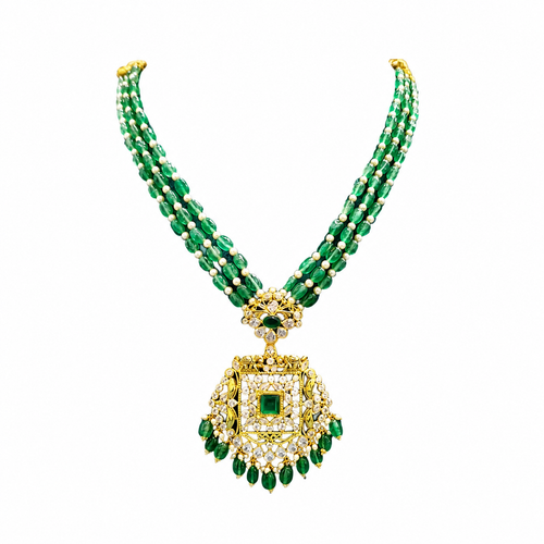 Semi Precious Beaded Necklace