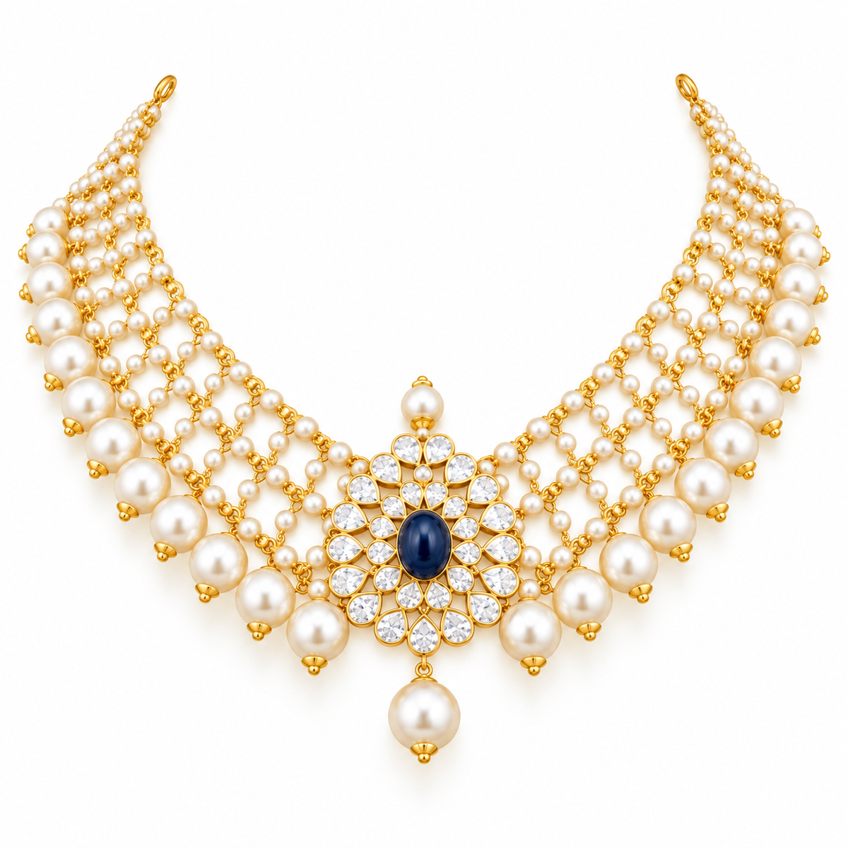 Hemangi 22KT Gold Necklace