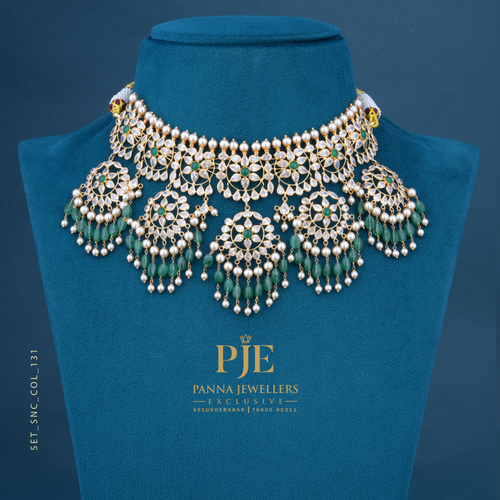 Semi Precious Short Necklace
