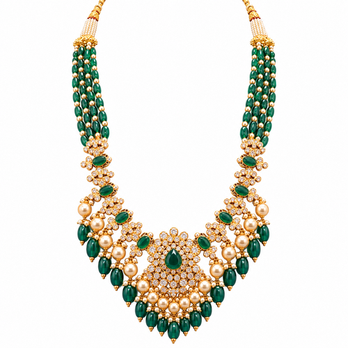 Jahnavi 22KT Gold Necklace