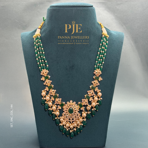 Semi Precious Long Necklace