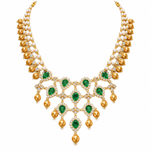 Ishita 22KT Gold Necklace