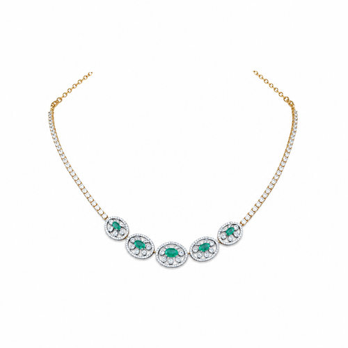 Semi Precious Short Necklace