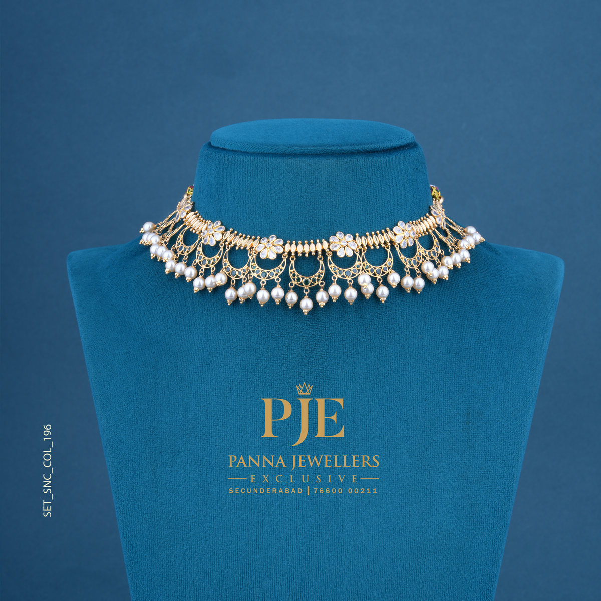 Semi Precious Short Necklace
