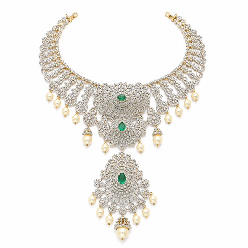 Semi Precious Short Necklace