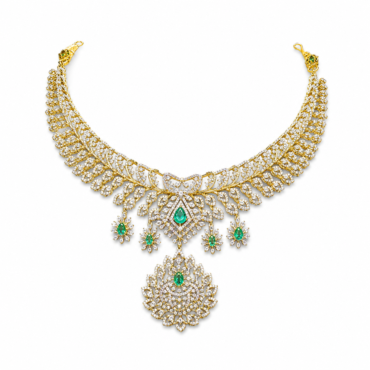 Semi Precious Short Necklace