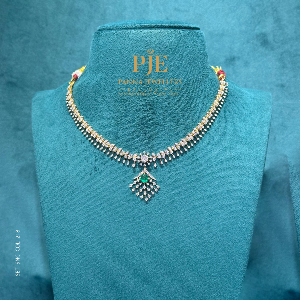 Semi Precious Short Necklace