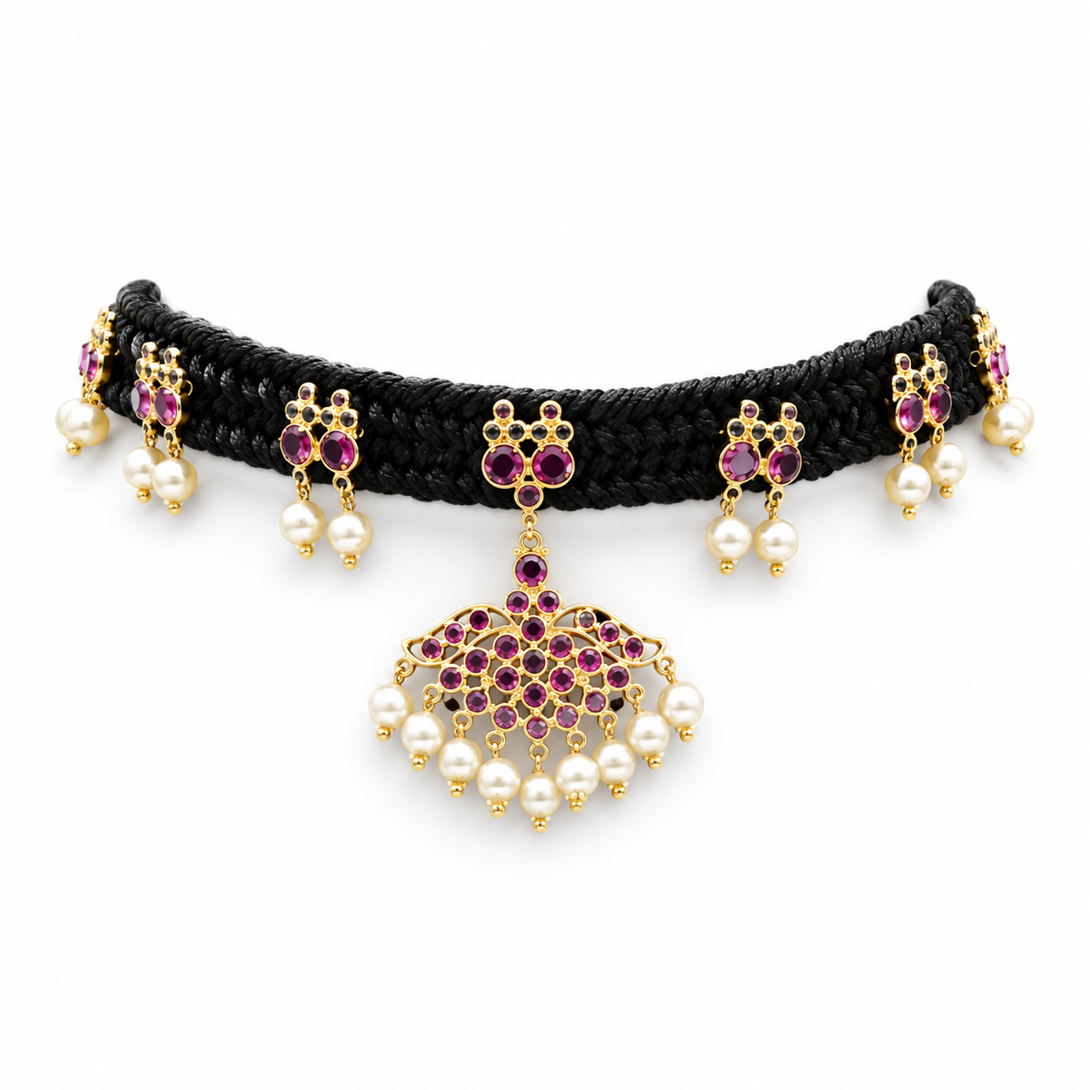 Semi Precious Short Necklace