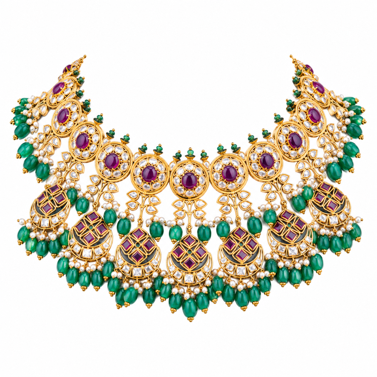 Bhanumati 22KT Gold Necklace