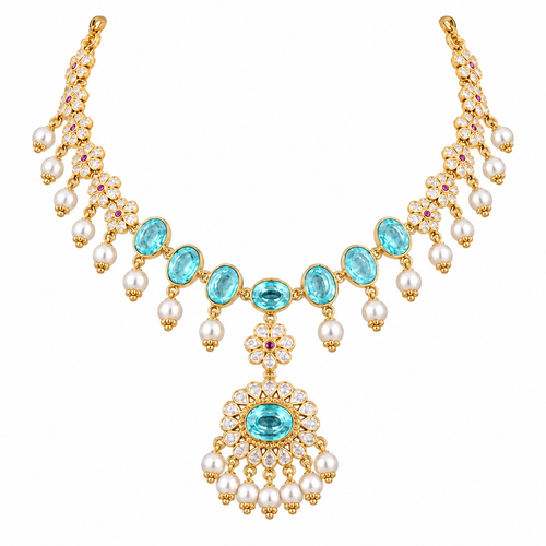 Charita 22KT Gold Necklace
