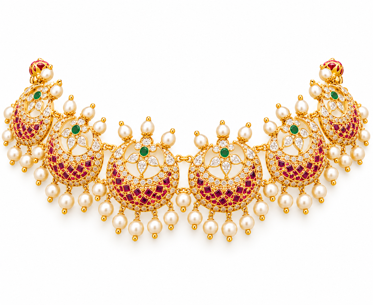 Tarini 22KT Gold Necklace