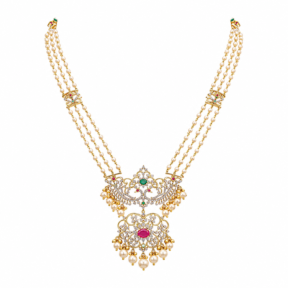 Gauri 18KT Gold Necklace