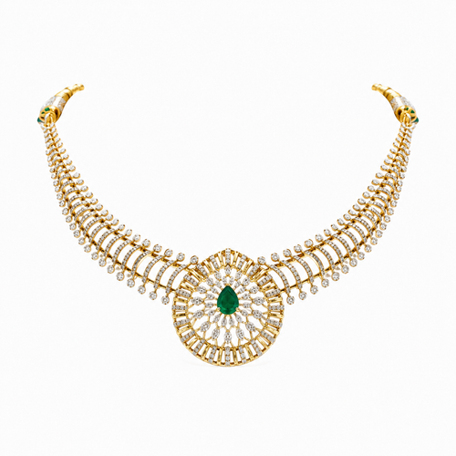 Semi Precious Short Necklace
