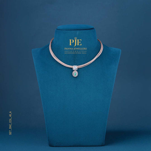 Semi Precious Short Necklace