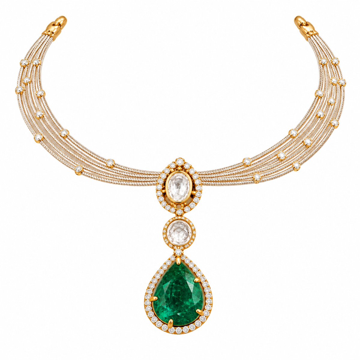 Jivika 18KT Gold Necklace