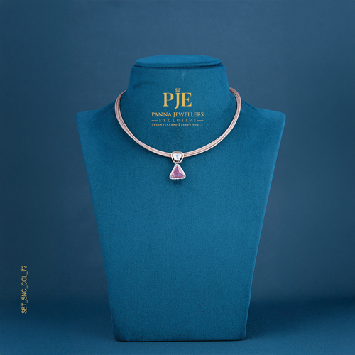 Semi Precious Short Necklace