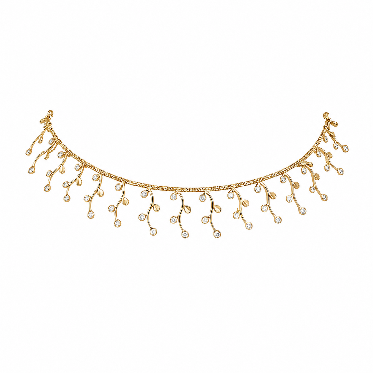 Semi Precious Short Necklace