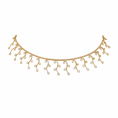Semi Precious Short Necklace