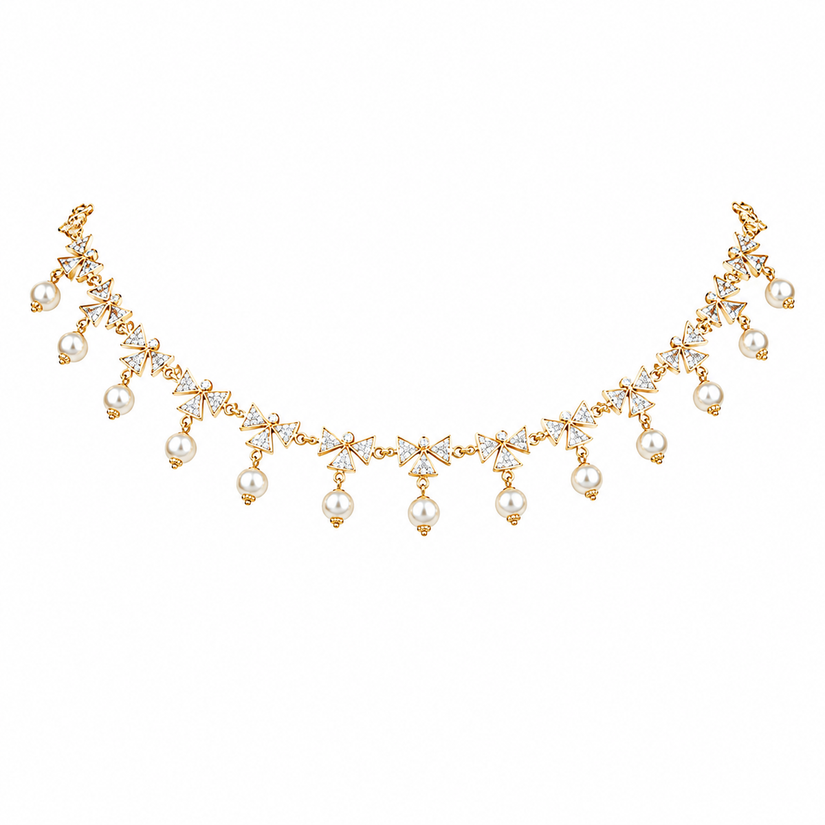 Semi Precious Short Necklace