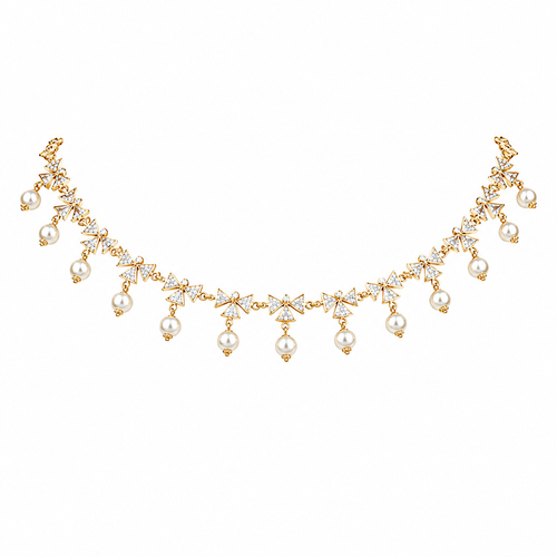 Semi Precious Short Necklace