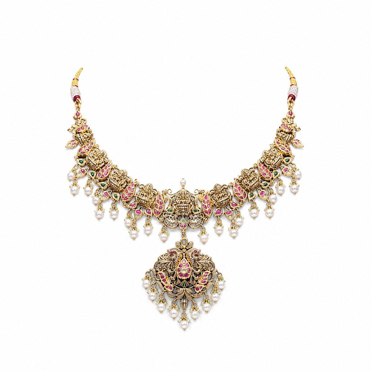 Semi Precious Short Necklace