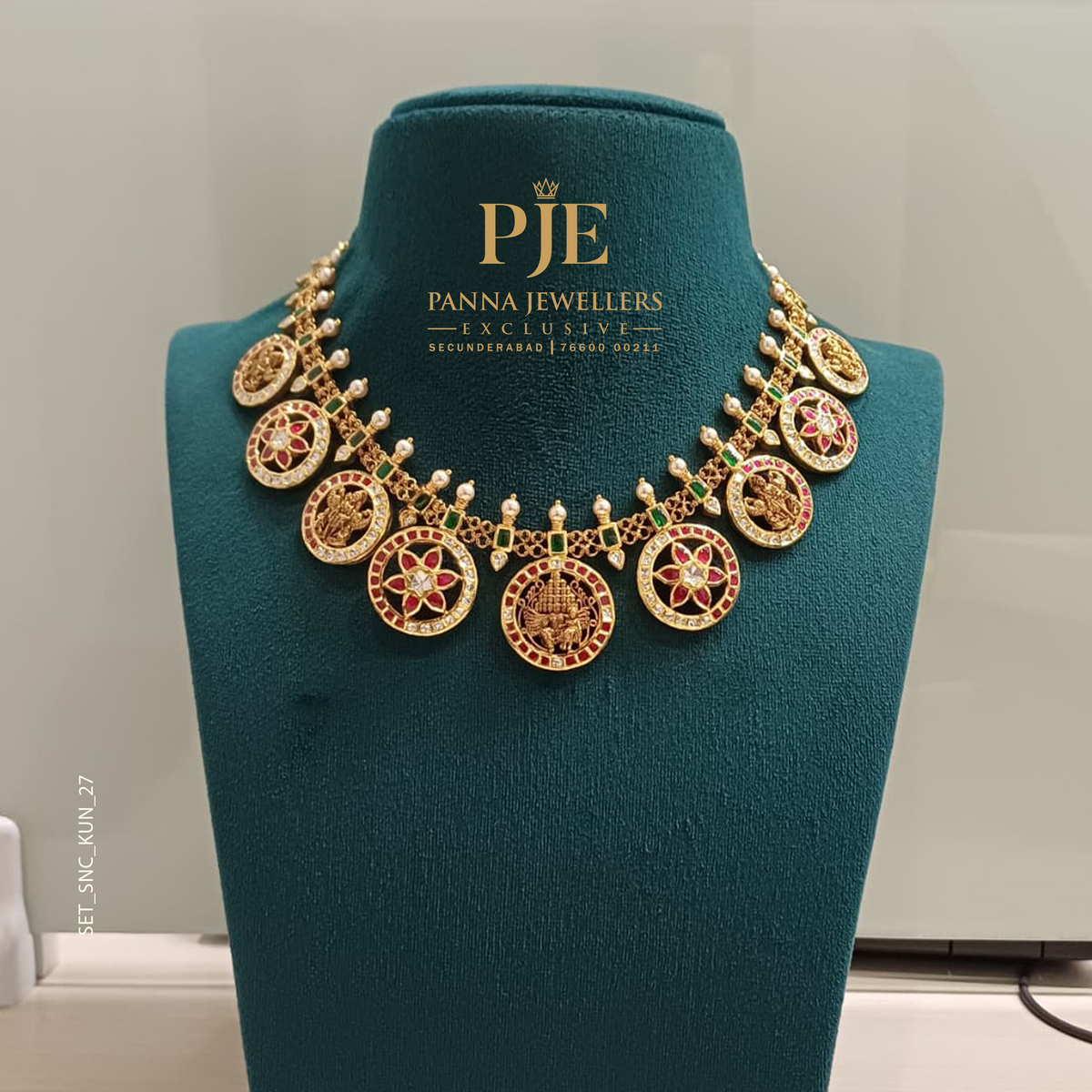 Semi Precious Short Necklace