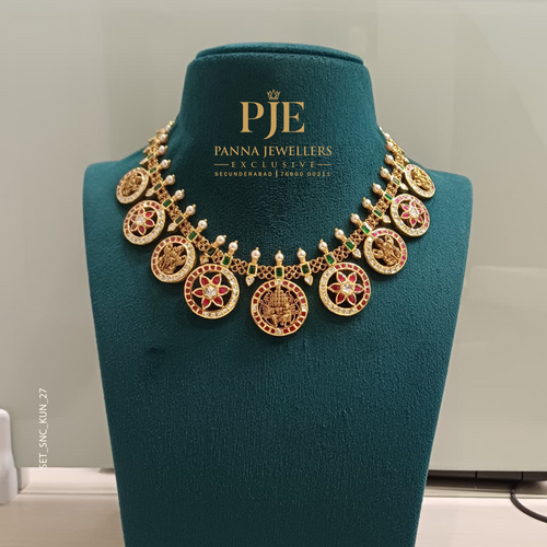 Semi Precious Short Necklace