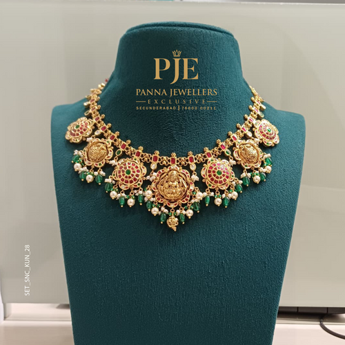 Semi Precious Short Necklace