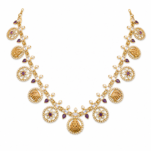 Semi Precious Short Necklace