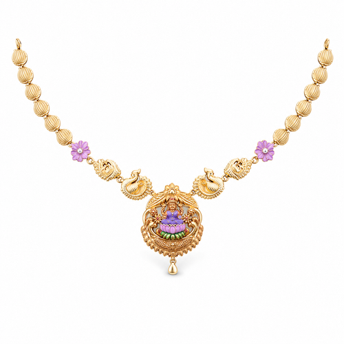 Semi Precious Short Necklace