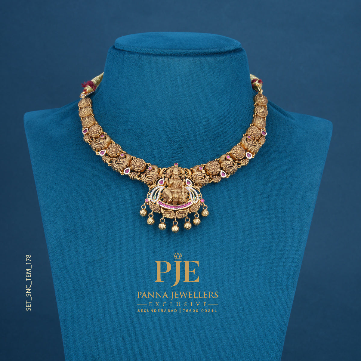 Semi Precious Short Necklace