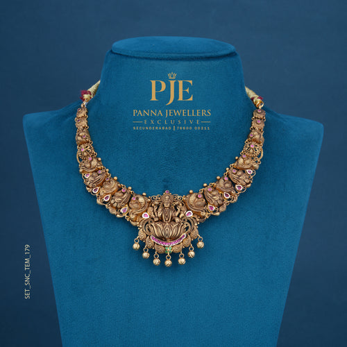 Semi Precious Short Necklace