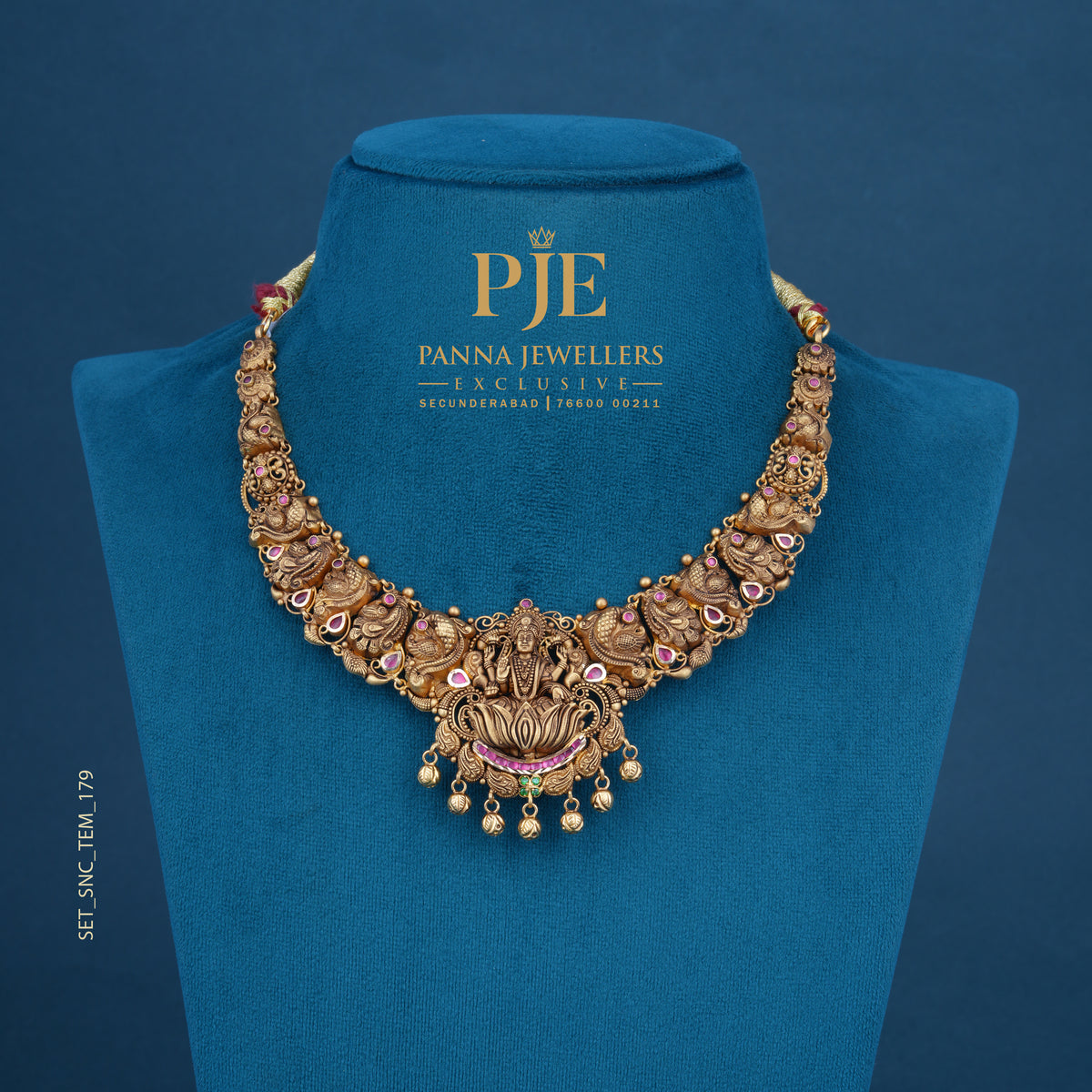 Semi Precious Short Necklace