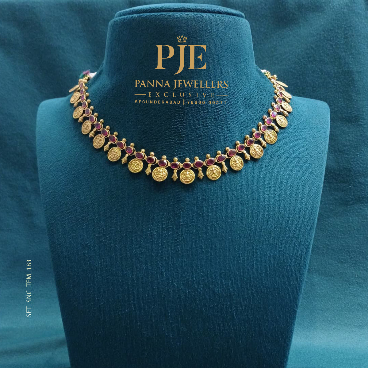 Semi Precious Short Necklace