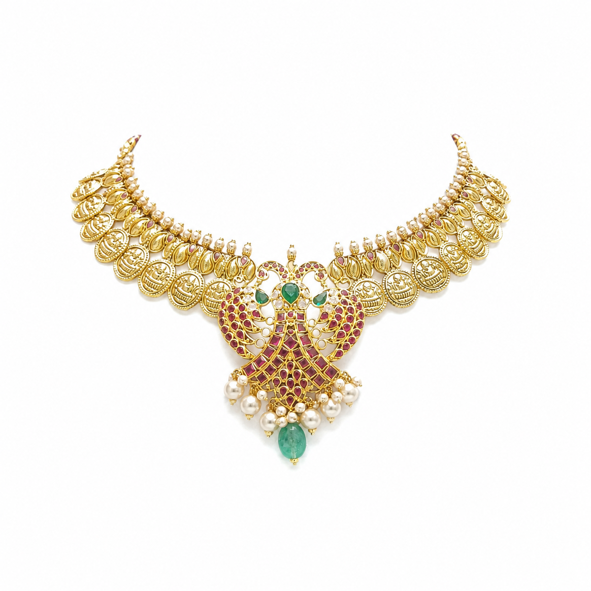 Semi Precious Short Necklace