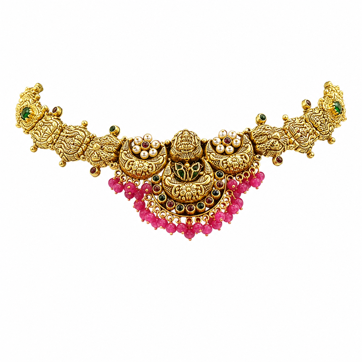 Semi Precious Short Necklace