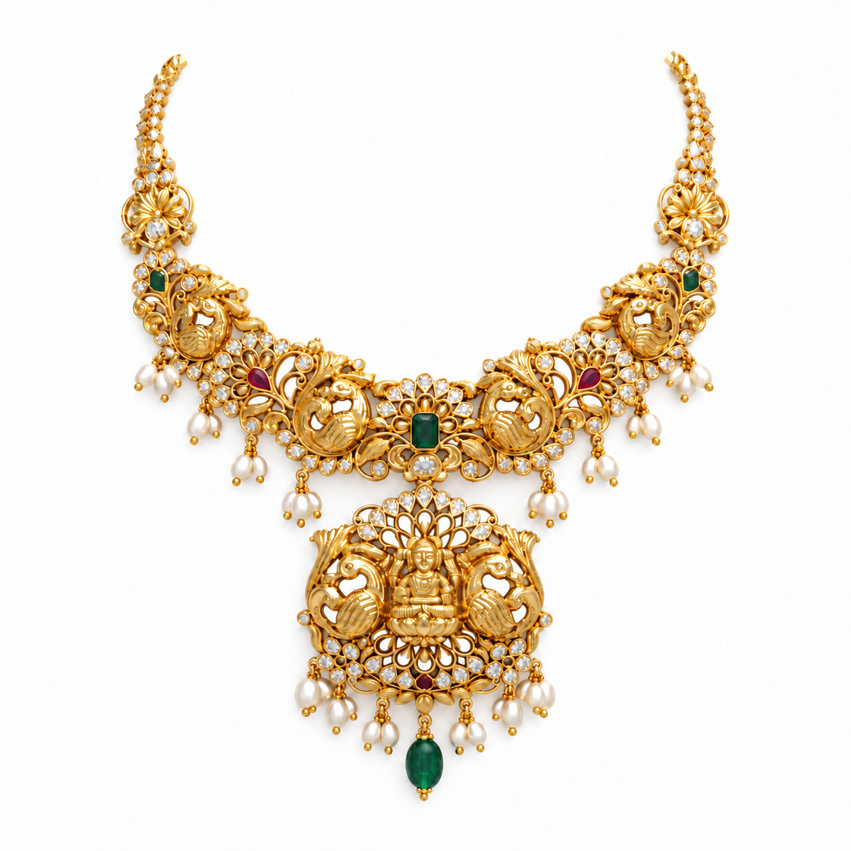 Semi Precious Short Necklace