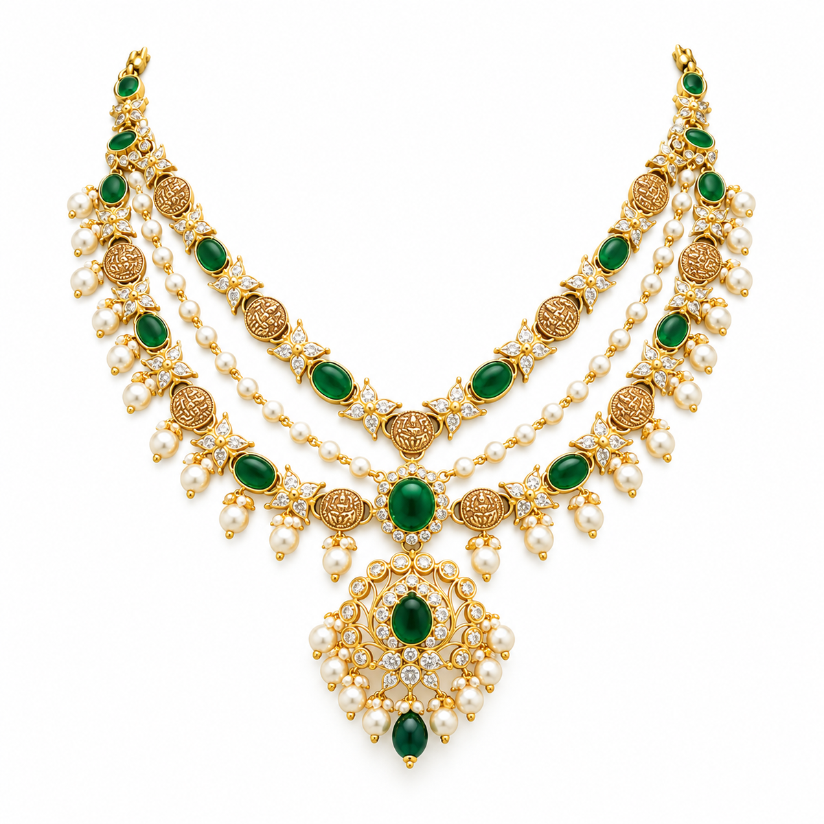 Semi Precious Short Necklace