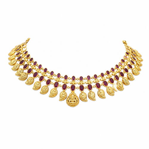 Semi Precious Short Necklace